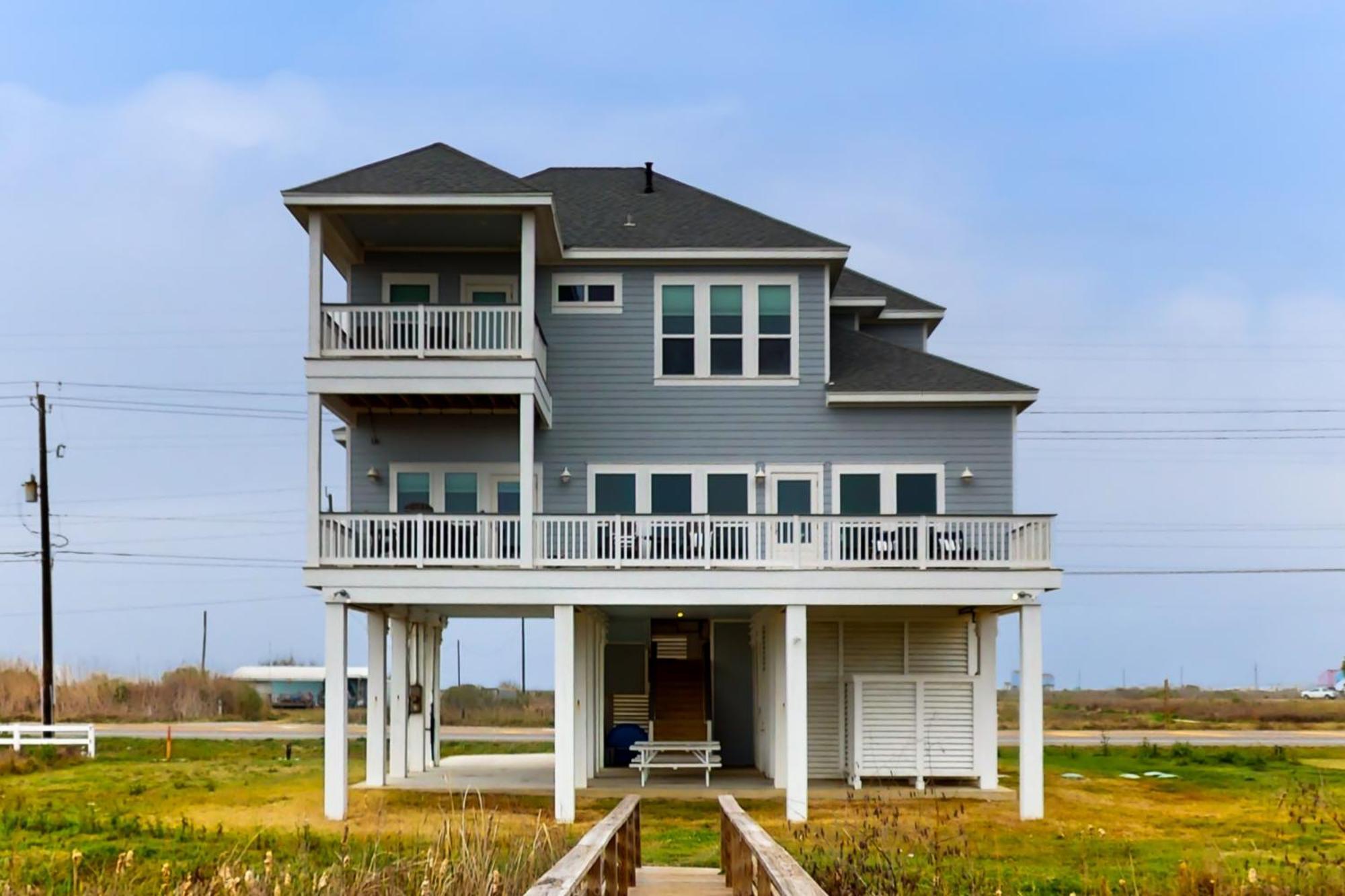 Sunrise Beach House Villa Galveston Exterior photo