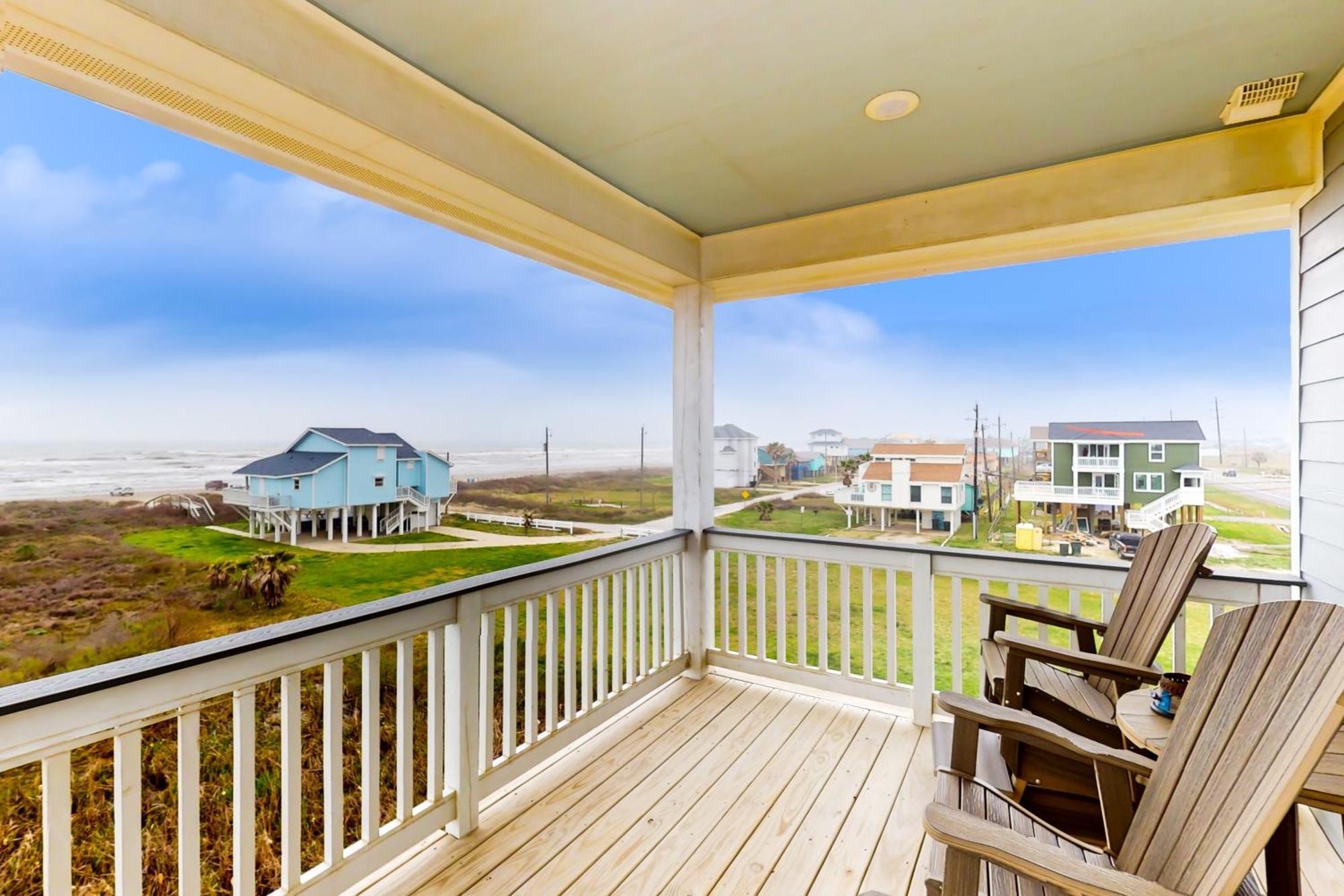 Sunrise Beach House Villa Galveston Exterior photo